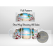  Vibrant colors of palm trees, waves, and sunset printed on the mug.